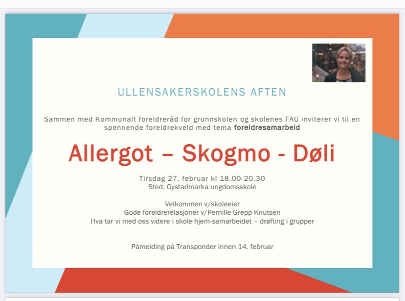 Ullensakerskolens aften