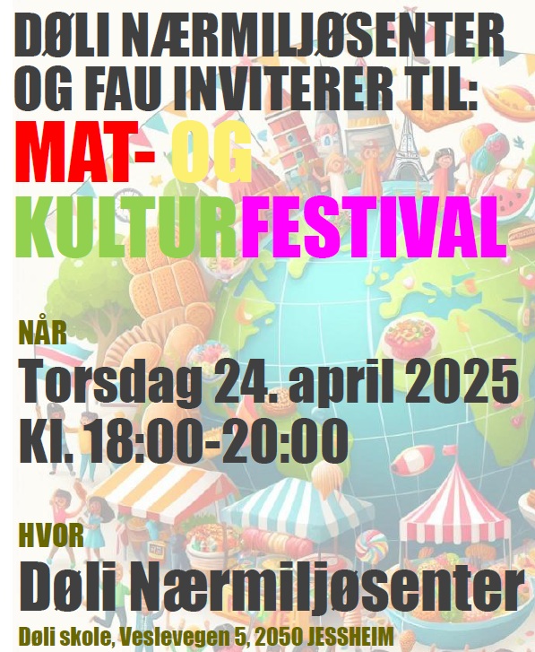 Invitasjon til Mat- og kulturfestival