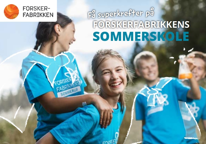 Få superkrefter på Forskerfabrikkens sommerskole