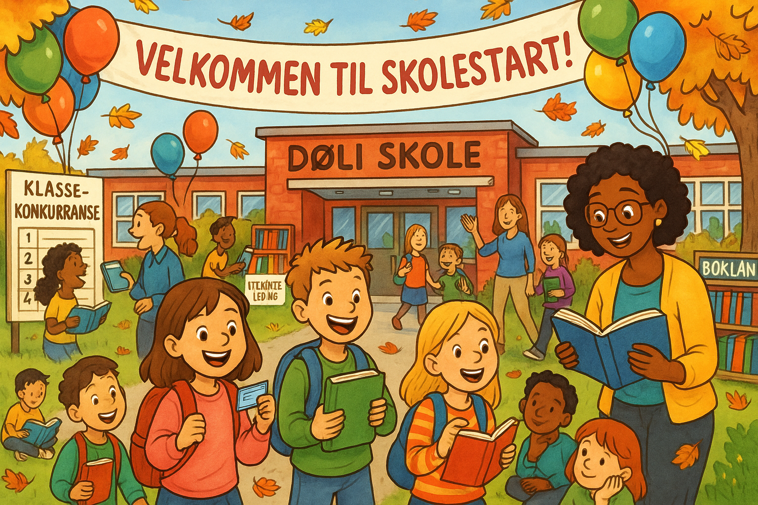 Velkommen til skolestart på Døli skole!
