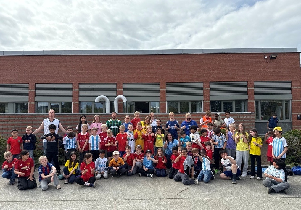 Døli skole støtter barnekreftsaken!