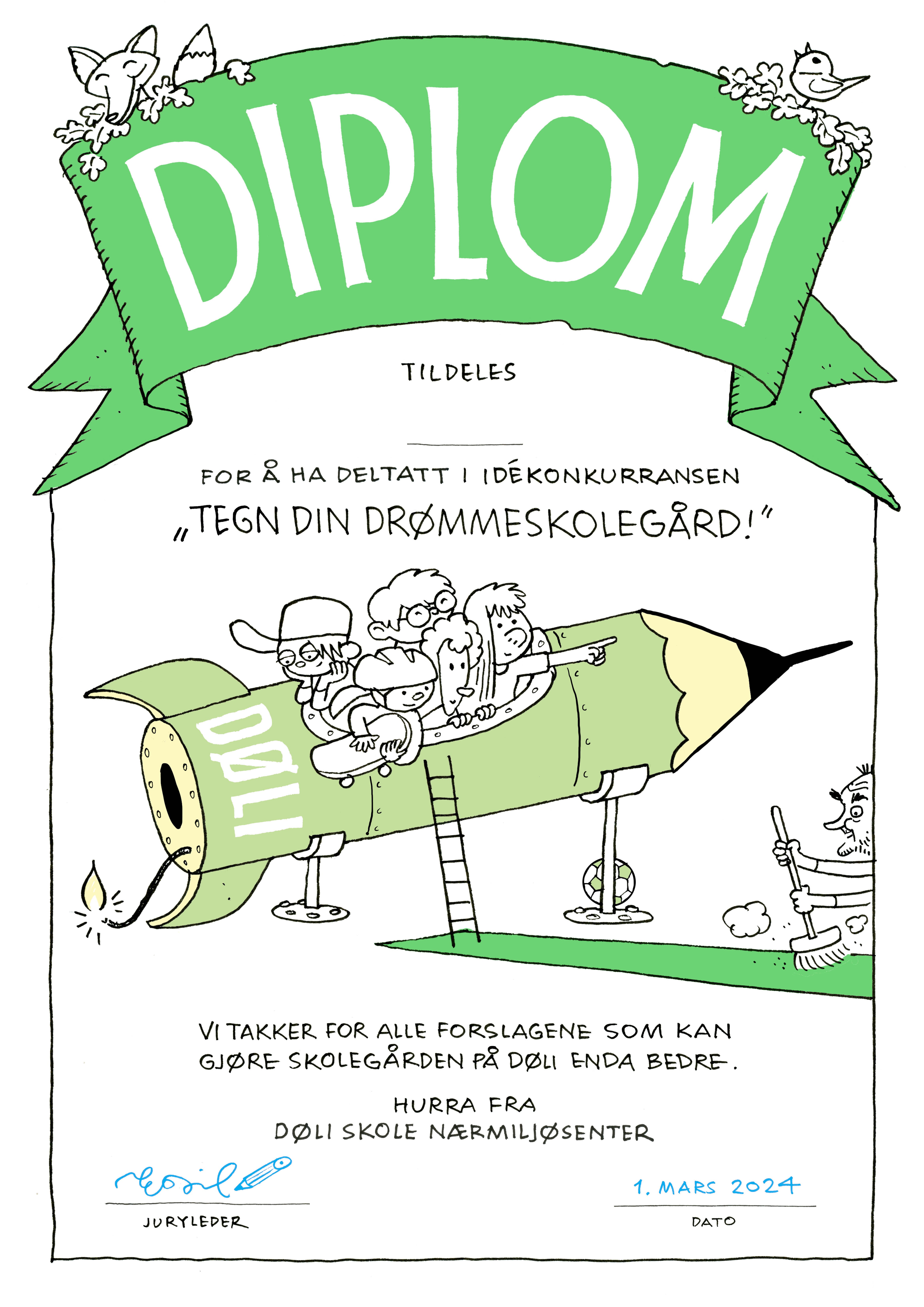 Kåring av vinnere i dag!