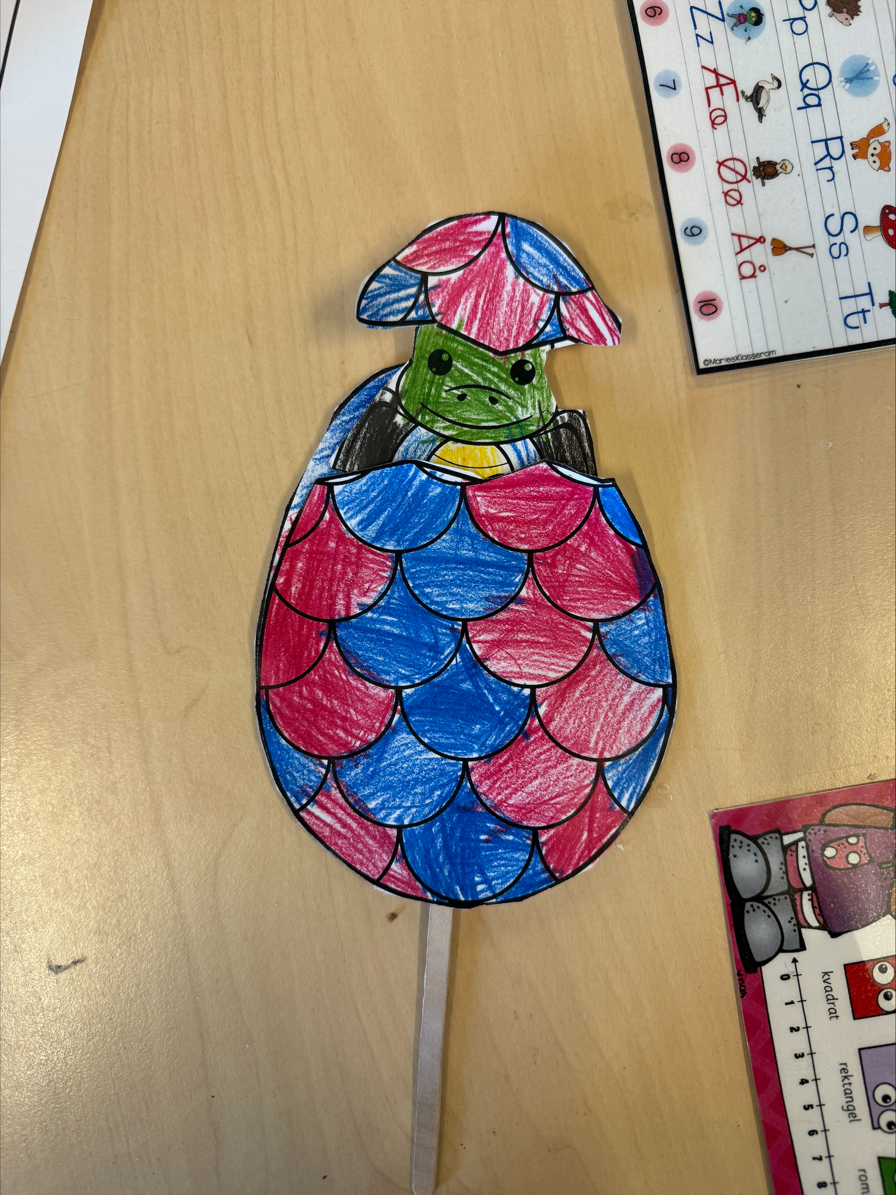 Drageegg og leseglede på 1. trinn på Døli skole