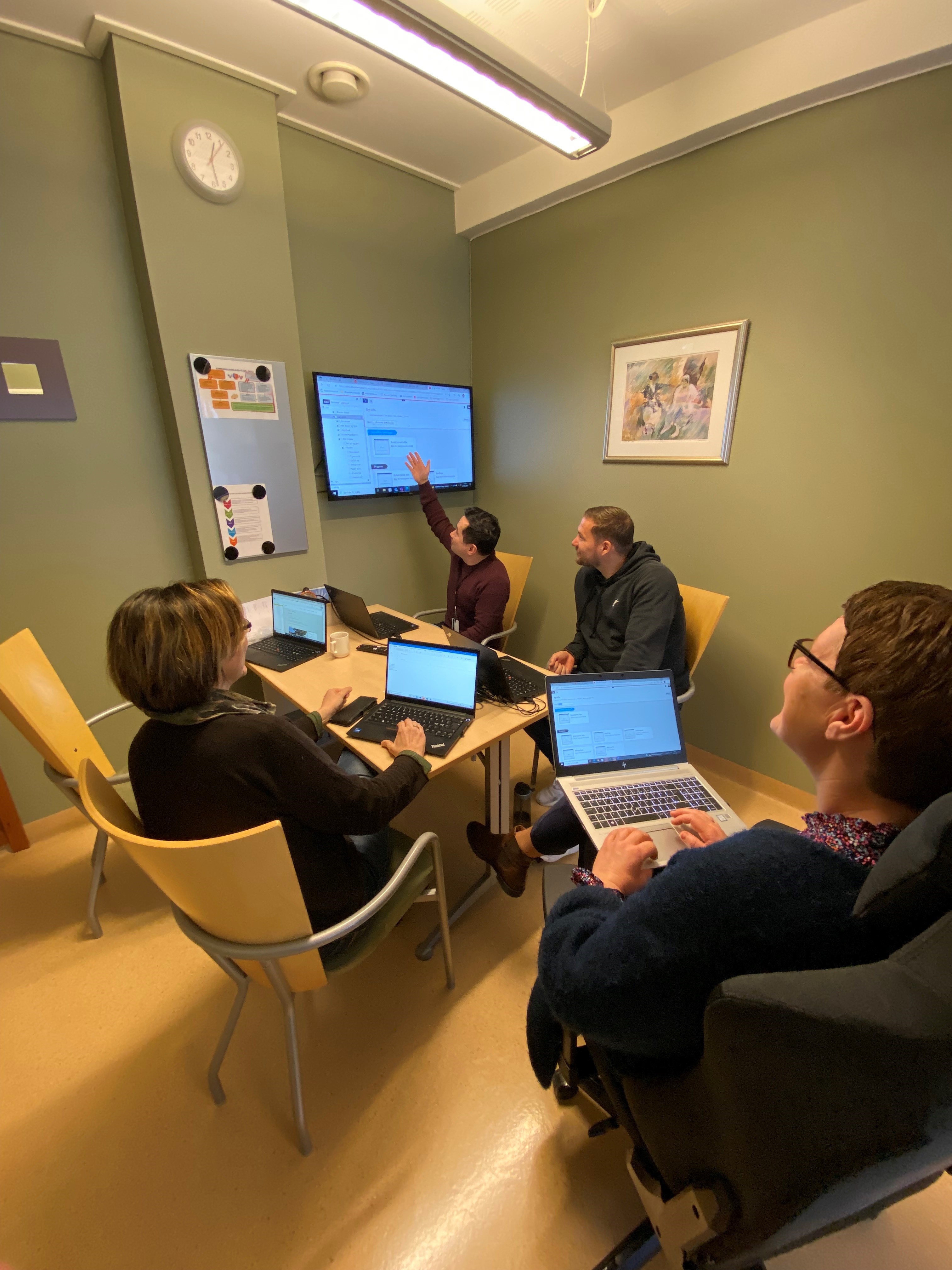 Opplæring i publisering på skolens hjemmeside