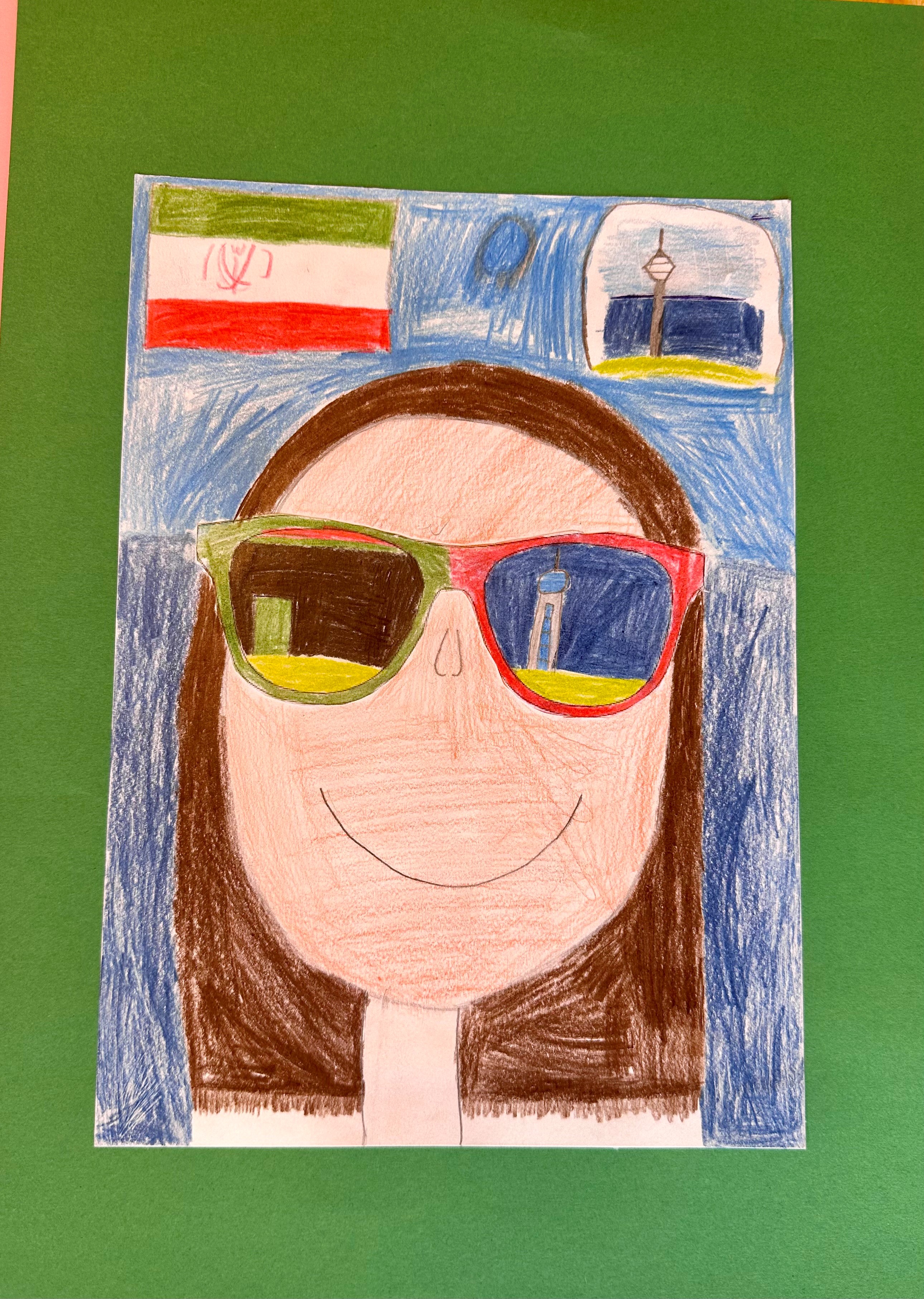 Portretter fra sommerferien på 5. trinn