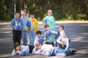 Kast ballen på 1.-3. trinn!