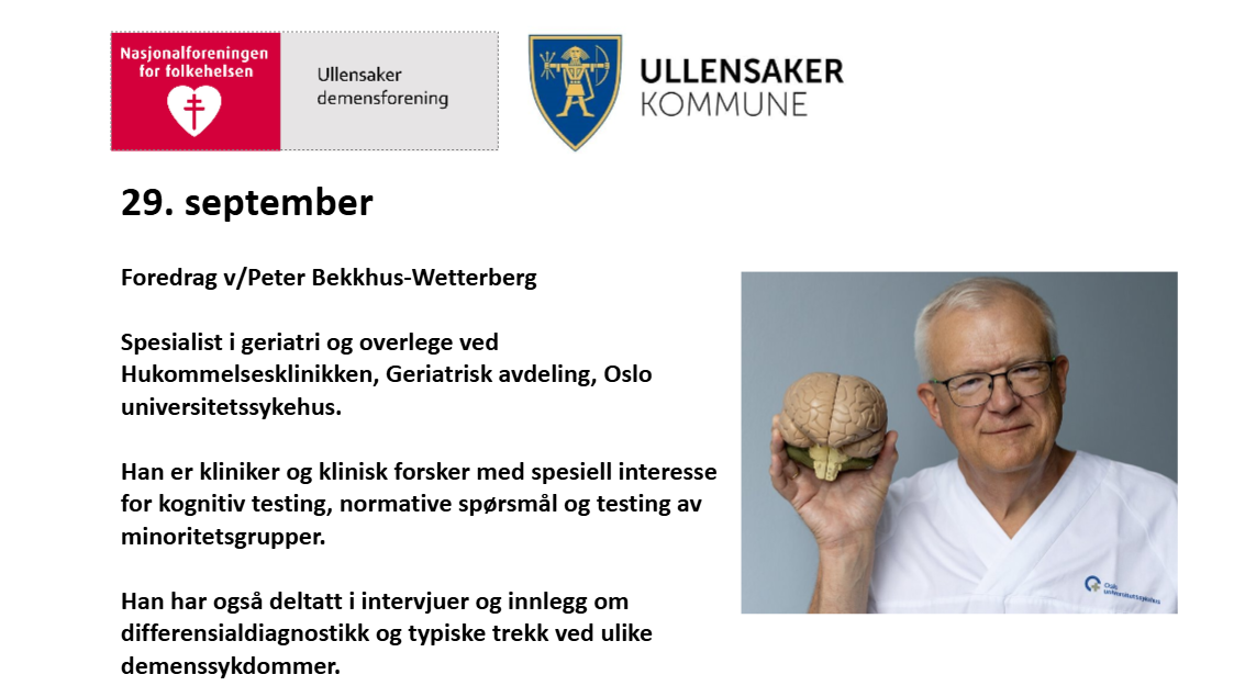 Velkommen til Pårørendeskolen 29.09.2026