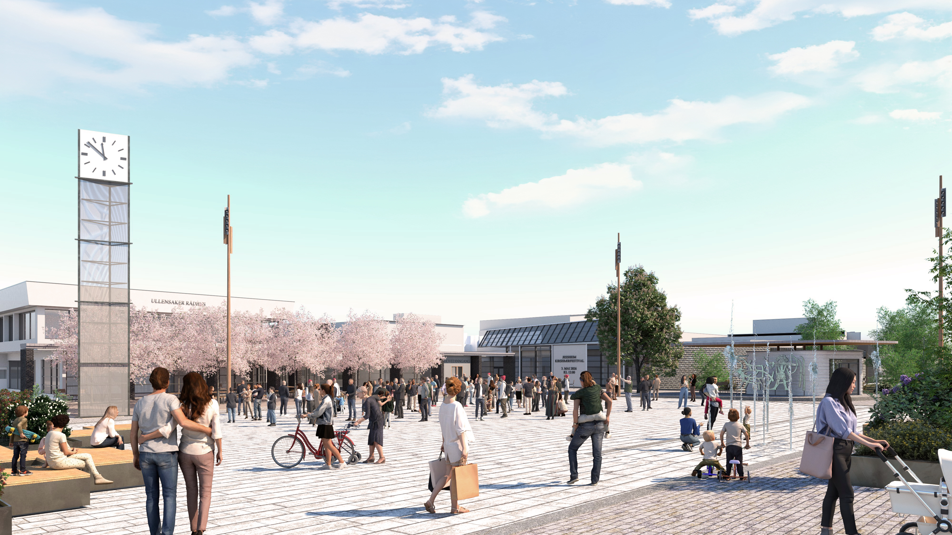 Nå starter snart arbeidet med ny rådhusplass!