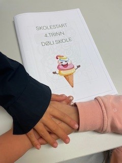 En flott skolestart på Døli