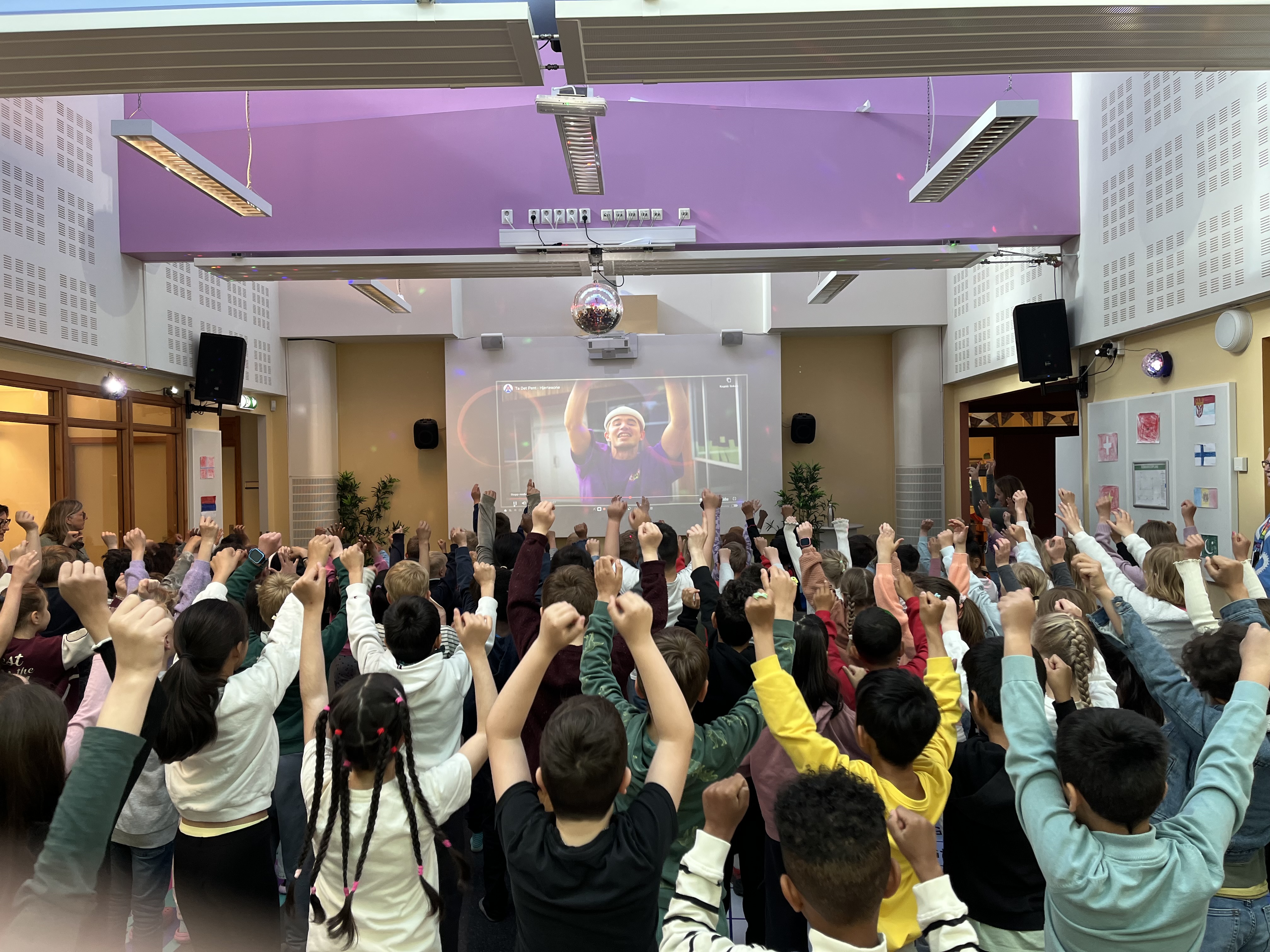 Hjertesonedagen på Døli skole sammen med Trygg Trafikk og Bymiljøetaten