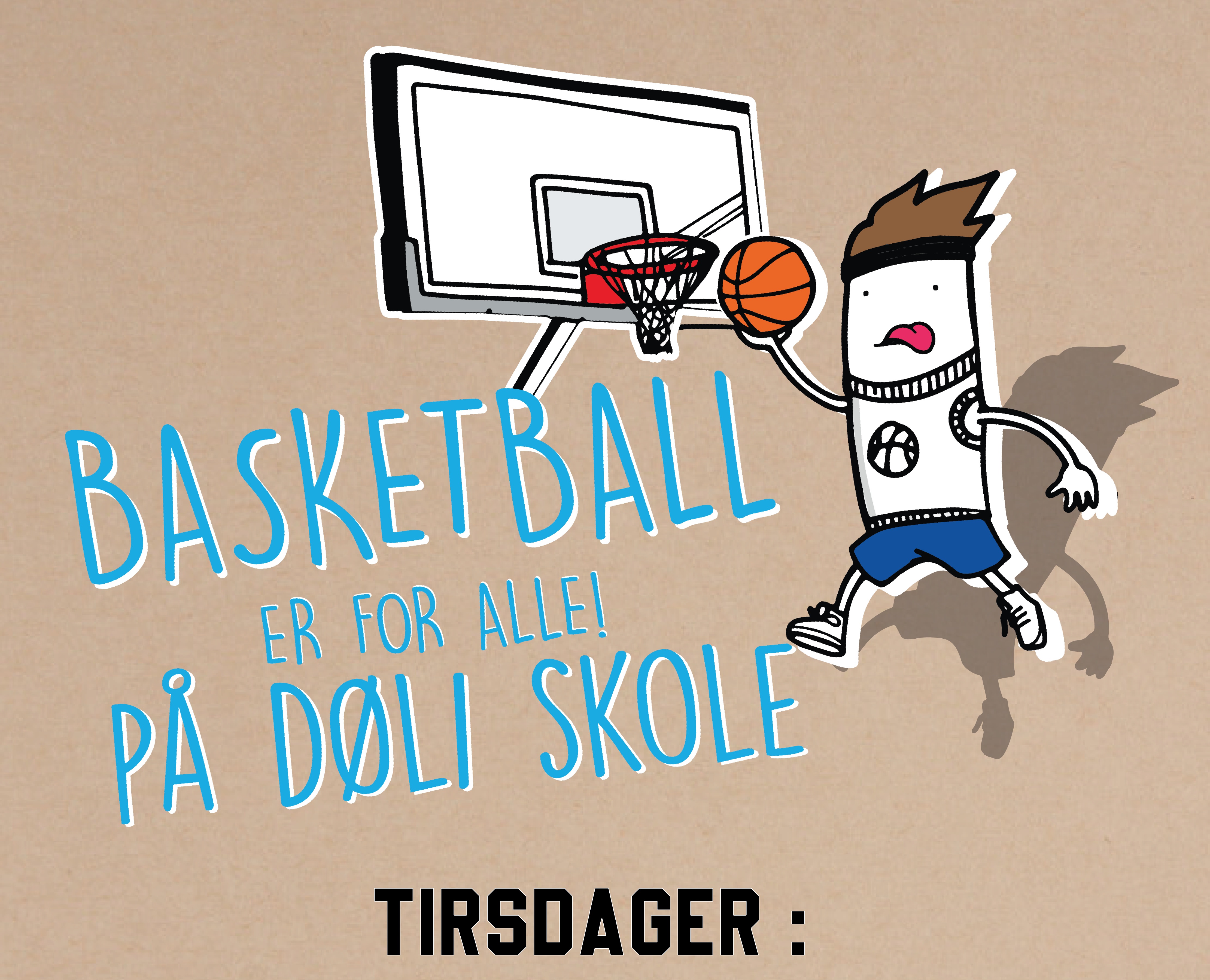 Basketball er for alle på Døli skole!
