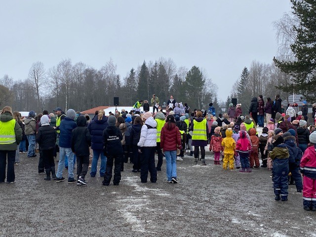 Premieutdeling med storfint besøk