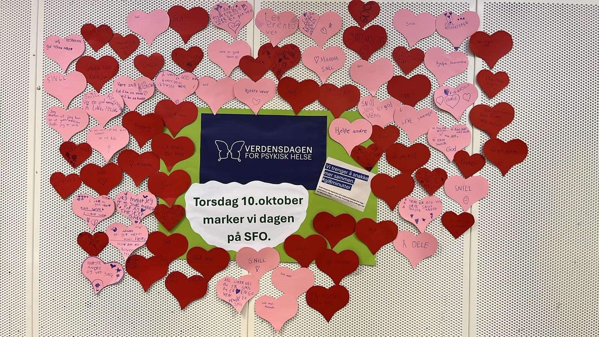 Verdensdag for psykisk helse på SFO