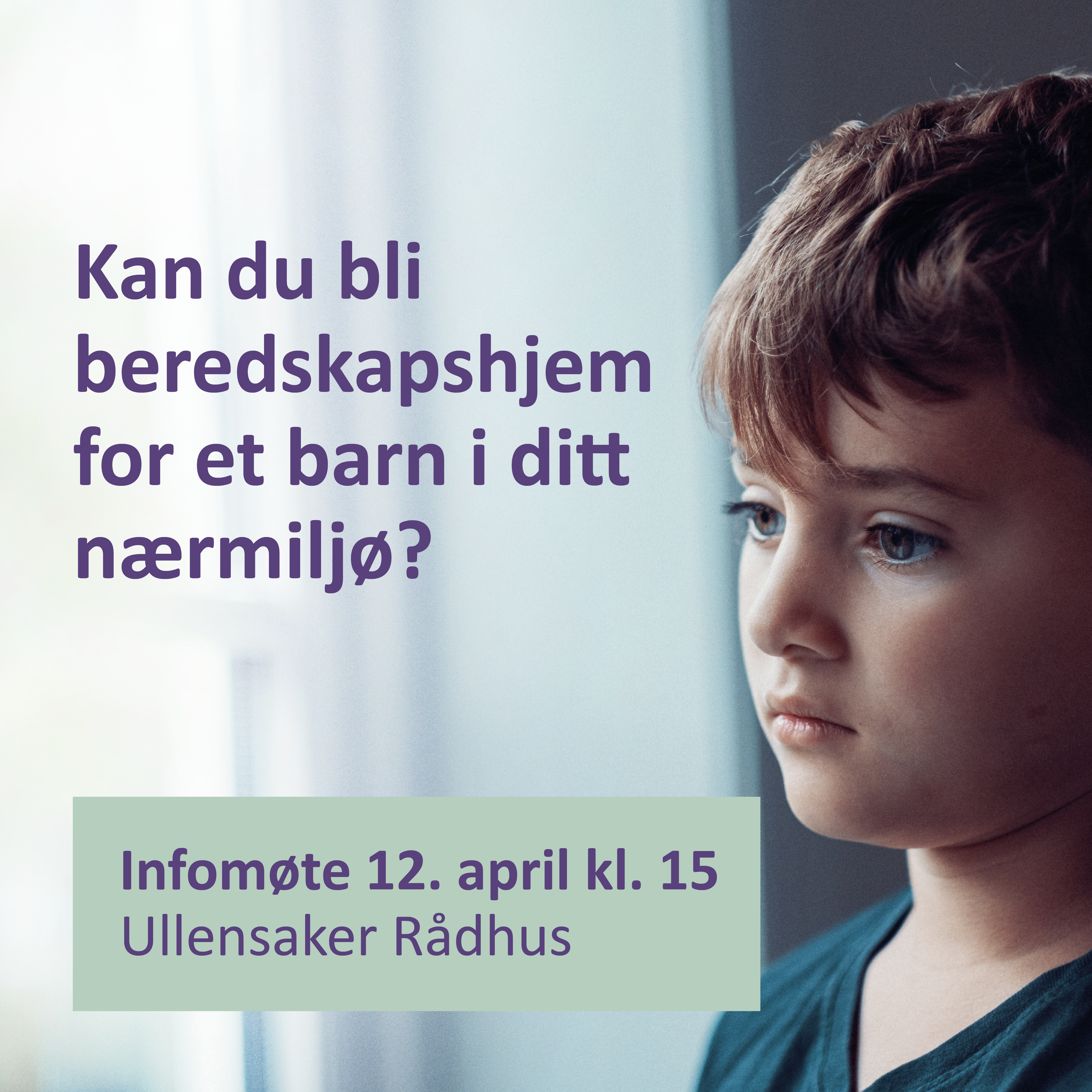 Behov for flere beredskapshjem