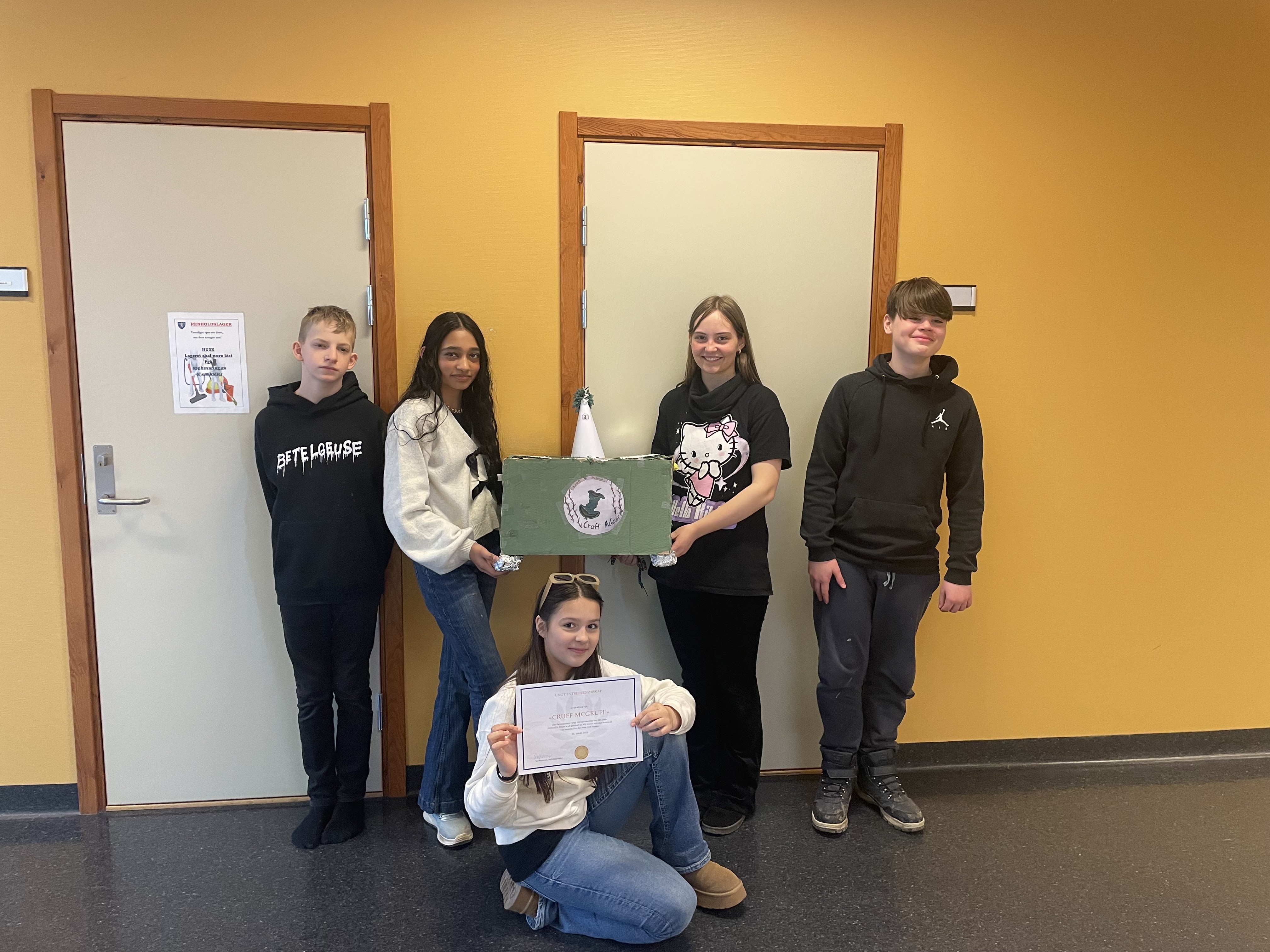 Skolevinner SMART Ungt Entreprenørskap til finale i kommunen