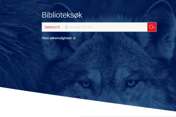 Biblioteksøk - lån bøker fra hele landet selv