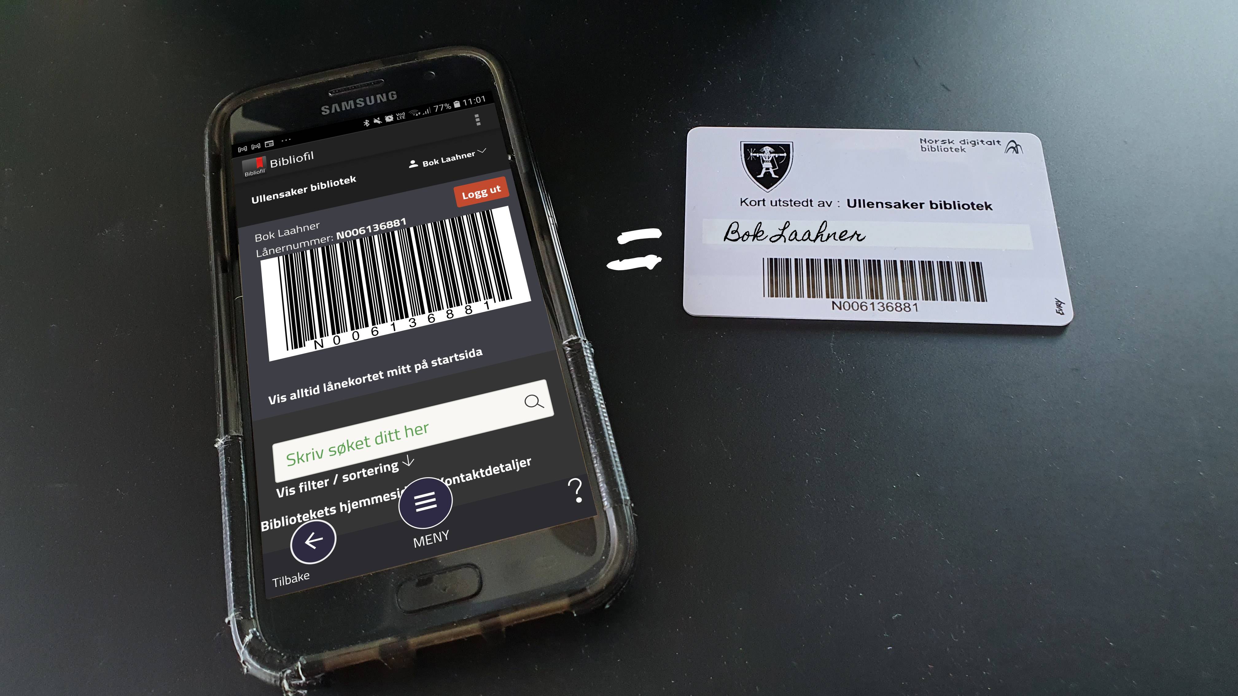 Nå kan du ha lånekortet på mobilen
