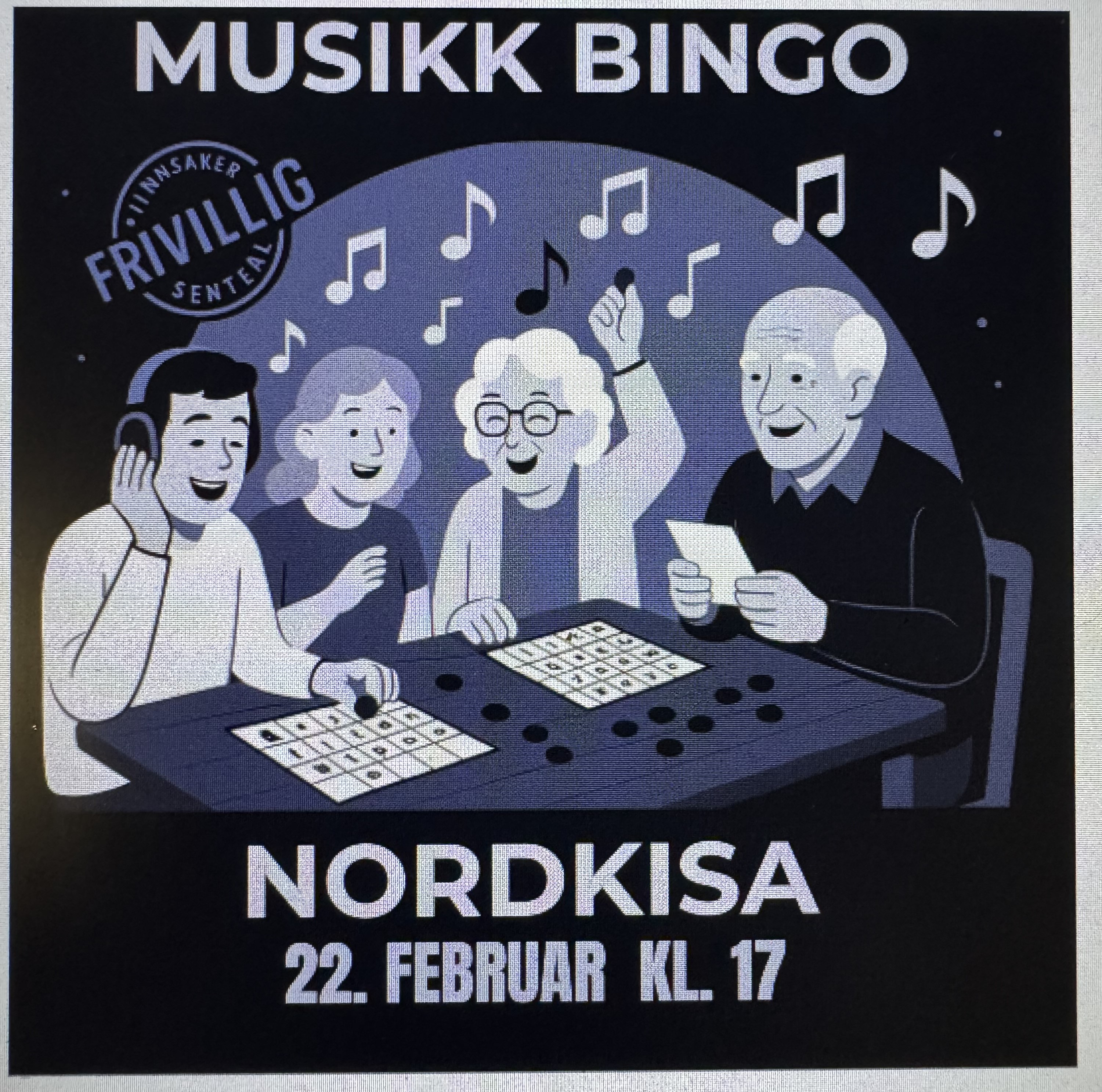 Musikkbingo i Nordkisa